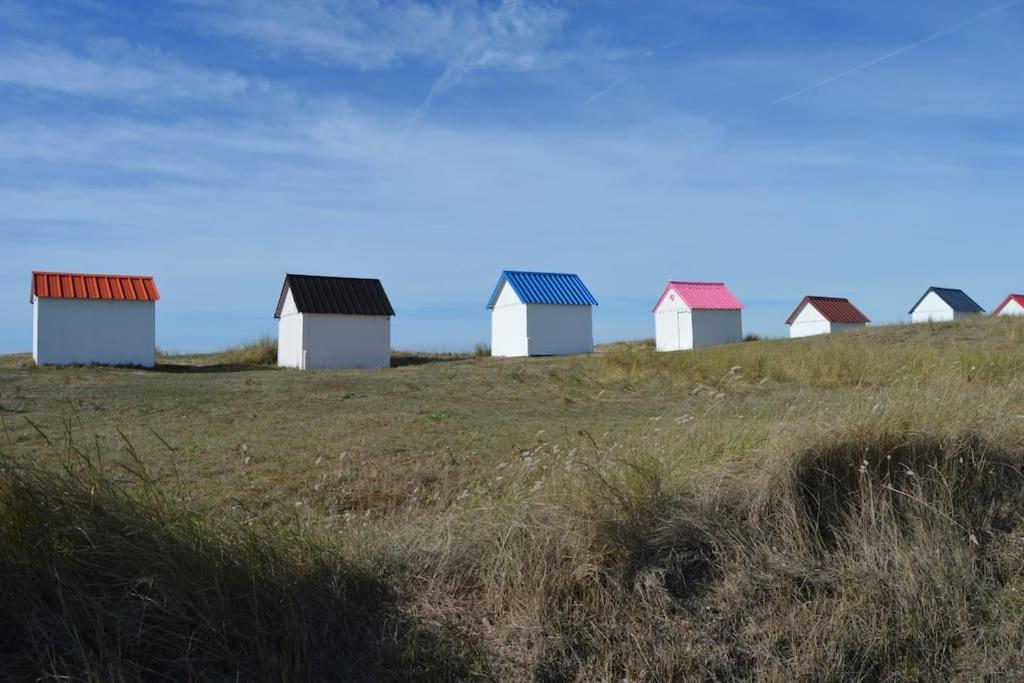 Maison Bord De Mer Individuel Gouville-sur-Mer Bagian luar foto