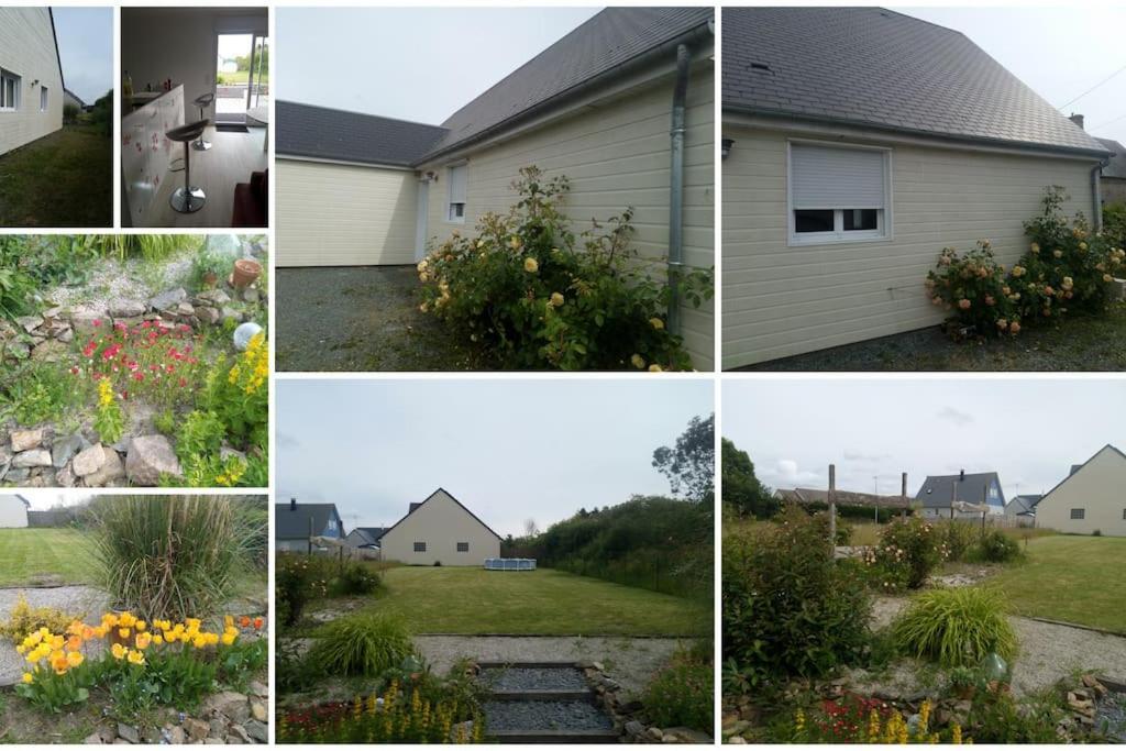 Maison Bord De Mer Individuel Gouville-sur-Mer Bagian luar foto