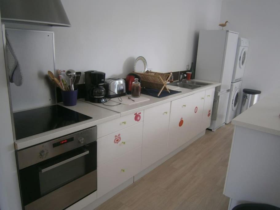 Maison Bord De Mer Individuel Gouville-sur-Mer Bagian luar foto