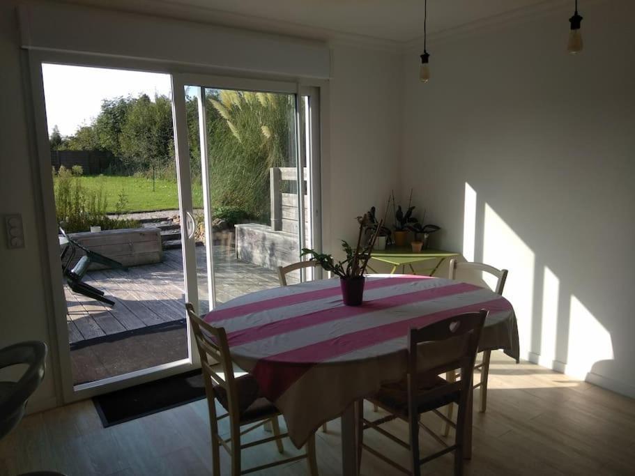 Maison Bord De Mer Individuel Gouville-sur-Mer Bagian luar foto